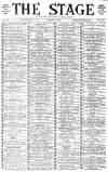 The Stage Thursday 19 March 1891 Page 1