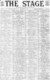 The Stage Thursday 09 November 1893 Page 1