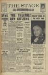 The Stage Thursday 02 November 1961 Page 1