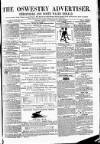 Oswestry Advertiser Wednesday 24 October 1855 Page 1