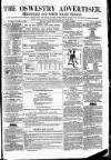 Oswestry Advertiser Wednesday 21 November 1855 Page 1