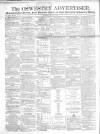 Oswestry Advertiser Wednesday 20 June 1866 Page 1