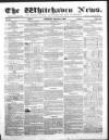 Whitehaven News Thursday 03 September 1857 Page 1