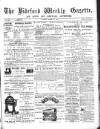 North Devon Gazette Tuesday 25 March 1884 Page 1