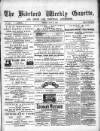 North Devon Gazette Tuesday 15 July 1884 Page 1