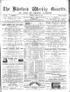 North Devon Gazette Tuesday 14 October 1884 Page 1