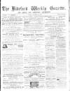 North Devon Gazette Tuesday 30 December 1884 Page 1