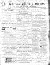 North Devon Gazette Tuesday 26 May 1885 Page 1