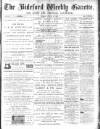 North Devon Gazette Tuesday 25 August 1885 Page 1