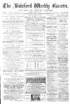 North Devon Gazette Tuesday 08 October 1889 Page 1