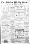 North Devon Gazette Tuesday 03 December 1889 Page 1