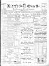 North Devon Gazette Tuesday 11 August 1908 Page 1