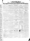 Royal Devonport Telegraph, and Plymouth Chronicle Saturday 30 June 1832 Page 1