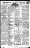 Public Ledger and Daily Advertiser Monday 30 December 1805 Page 1