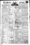 Public Ledger and Daily Advertiser Wednesday 22 January 1806 Page 1