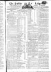 Public Ledger and Daily Advertiser Monday 03 February 1806 Page 1