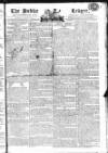 Public Ledger and Daily Advertiser Saturday 14 January 1809 Page 1