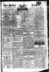 Public Ledger and Daily Advertiser Monday 13 March 1809 Page 1