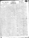 Public Ledger and Daily Advertiser Saturday 03 April 1813 Page 1