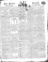 Public Ledger and Daily Advertiser Monday 26 April 1813 Page 1