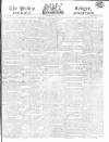 Public Ledger and Daily Advertiser Monday 11 November 1816 Page 1