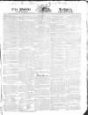 Public Ledger and Daily Advertiser Monday 08 September 1823 Page 1
