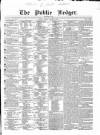 Public Ledger and Daily Advertiser Monday 02 October 1837 Page 1