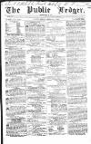 Public Ledger and Daily Advertiser Friday 08 February 1839 Page 1