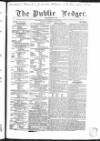 Public Ledger and Daily Advertiser Saturday 22 April 1848 Page 1