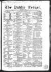 Public Ledger and Daily Advertiser Friday 15 September 1848 Page 1