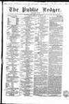 Public Ledger and Daily Advertiser Thursday 18 January 1849 Page 1