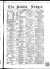 Public Ledger and Daily Advertiser Friday 16 March 1849 Page 1