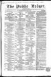 Public Ledger and Daily Advertiser Saturday 07 July 1849 Page 1
