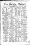 Public Ledger and Daily Advertiser Wednesday 11 July 1849 Page 1