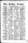 Public Ledger and Daily Advertiser Saturday 18 August 1849 Page 1