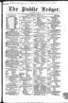 Public Ledger and Daily Advertiser Wednesday 22 August 1849 Page 1