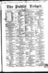 Public Ledger and Daily Advertiser Wednesday 31 October 1849 Page 1