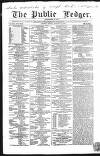 Public Ledger and Daily Advertiser Friday 25 January 1850 Page 1