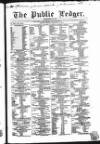 Public Ledger and Daily Advertiser Friday 22 February 1850 Page 1