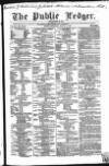 Public Ledger and Daily Advertiser Thursday 14 March 1850 Page 1
