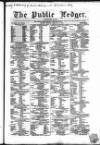 Public Ledger and Daily Advertiser Friday 10 January 1851 Page 1