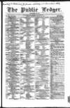 Public Ledger and Daily Advertiser Saturday 25 January 1851 Page 1