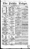 Public Ledger and Daily Advertiser Thursday 08 April 1852 Page 1