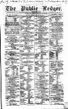 Public Ledger and Daily Advertiser Tuesday 03 January 1854 Page 1