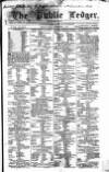 Public Ledger and Daily Advertiser Friday 01 September 1854 Page 1