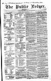 Public Ledger and Daily Advertiser Friday 22 September 1854 Page 1