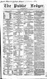 Public Ledger and Daily Advertiser Friday 03 November 1854 Page 1