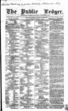Public Ledger and Daily Advertiser Thursday 03 January 1856 Page 1