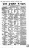 Public Ledger and Daily Advertiser Saturday 05 January 1856 Page 1