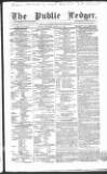 Public Ledger and Daily Advertiser Saturday 17 January 1857 Page 1